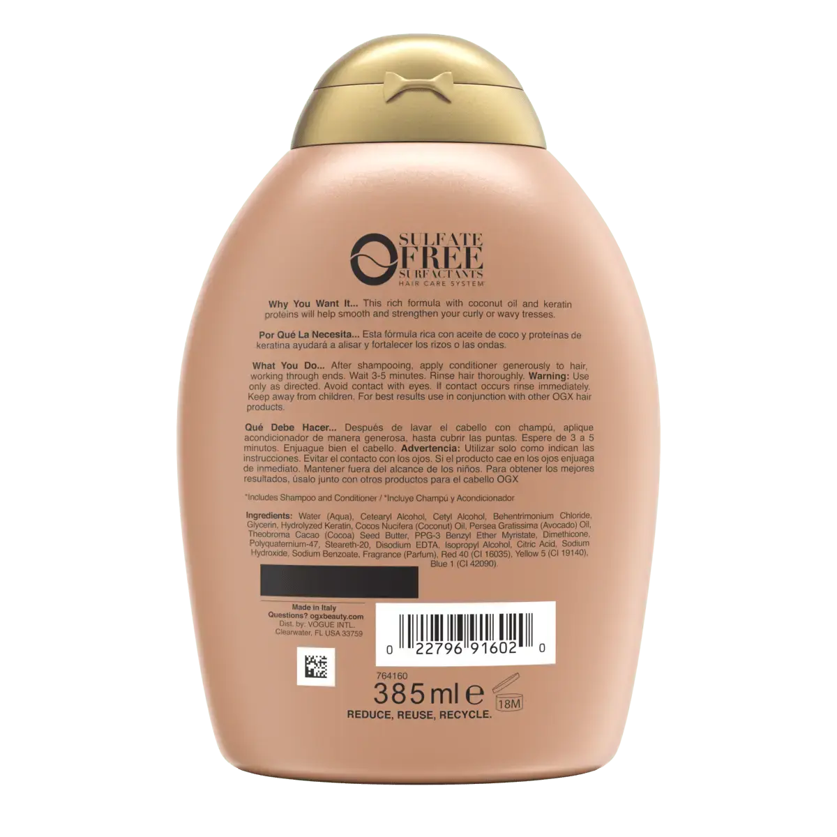 Ever Straight Brazilian Keratin Smooth Conditioner