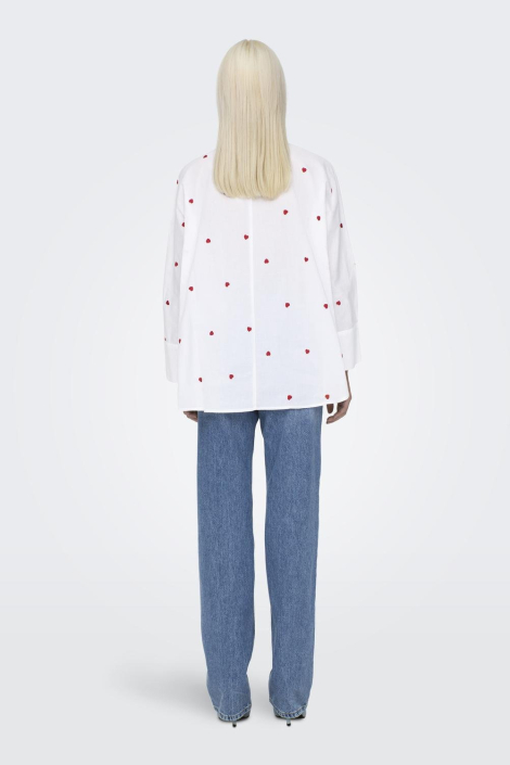 Only witte dames blouse
