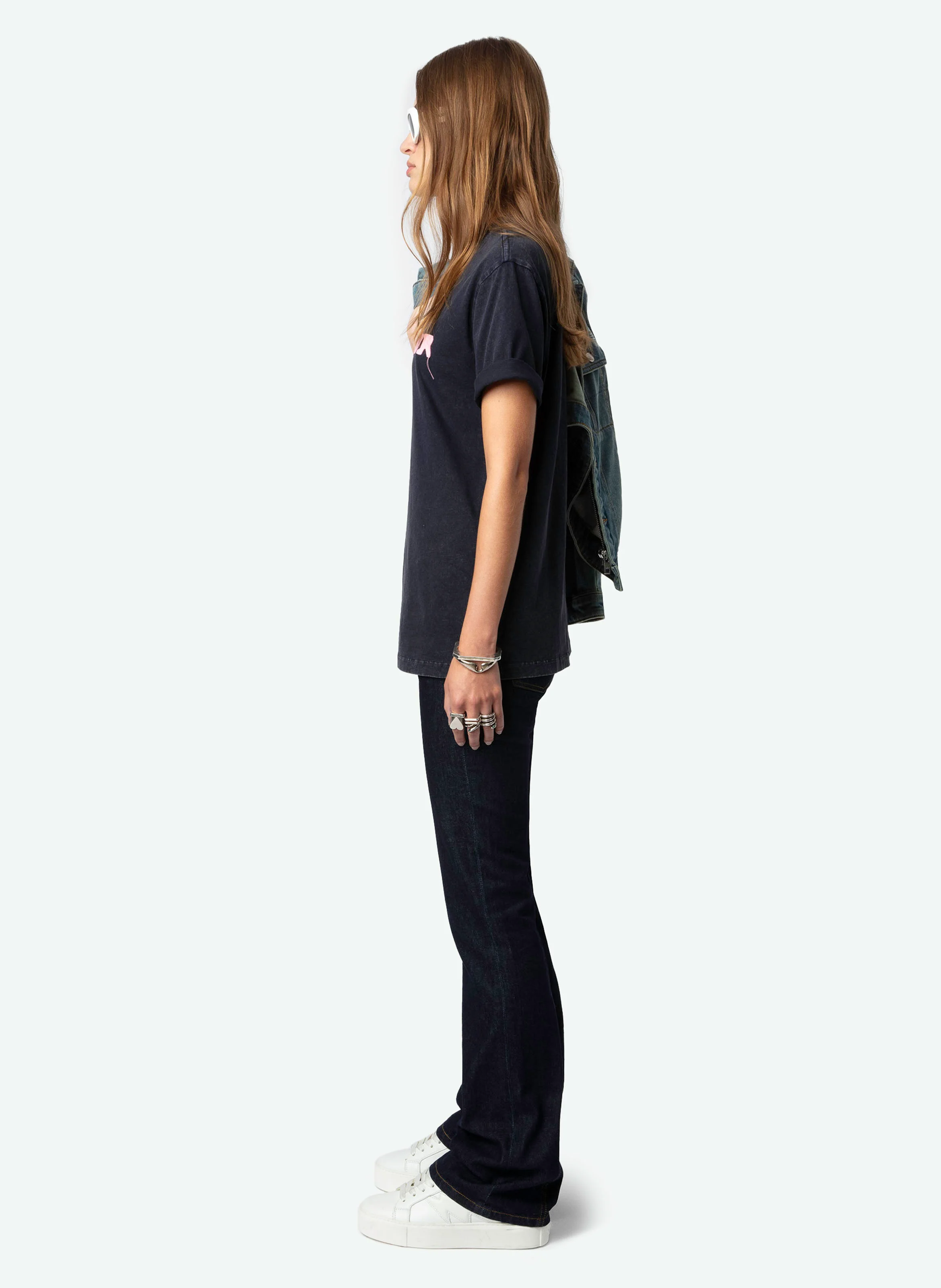 EDWIN - Tee-shirt droit en coton biologique | Bleu
