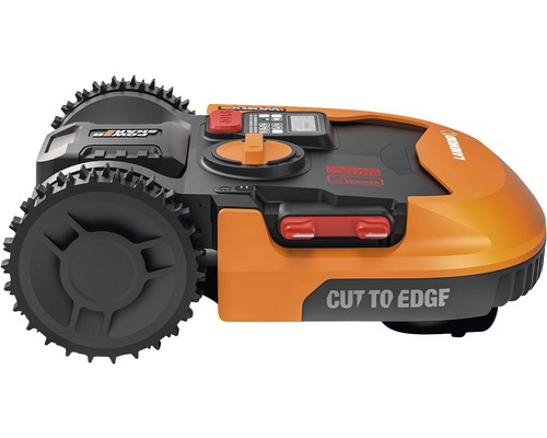 WORX 20V accu robotmaaier Landroid L2000 22cm/2.000 m² met app WR155E, inclusief installatiemateriaal