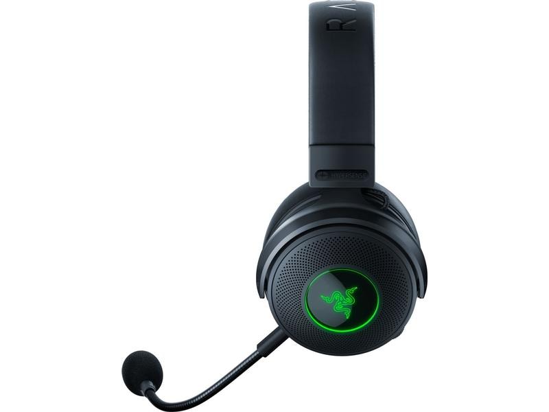 Razer Headset Kraken V3 Pro Schwarz Kabelloses Over-Ear Gaming Headset