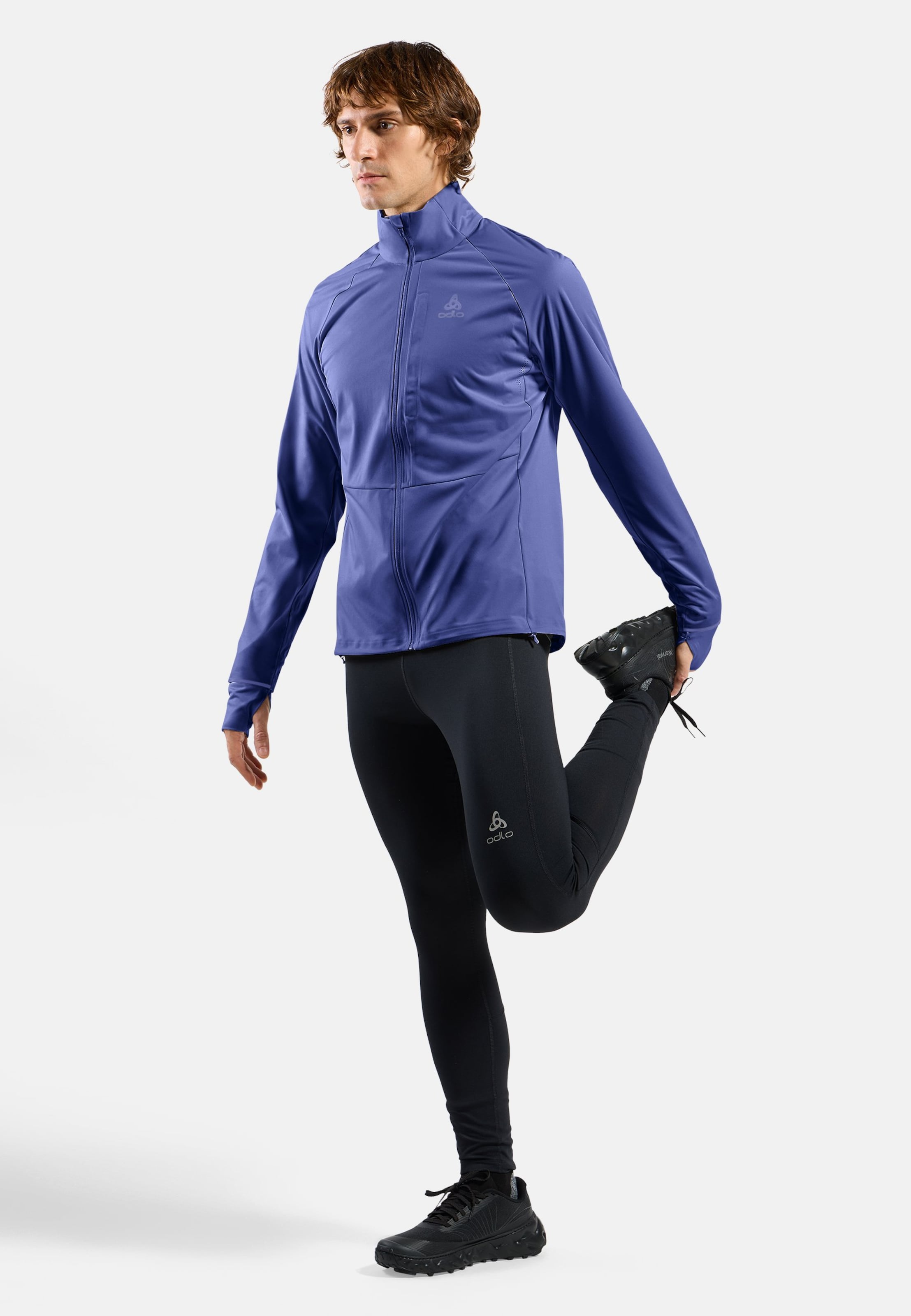 Zeroweight Pro Warm Laufjacke 2.0 in Skipper Blue