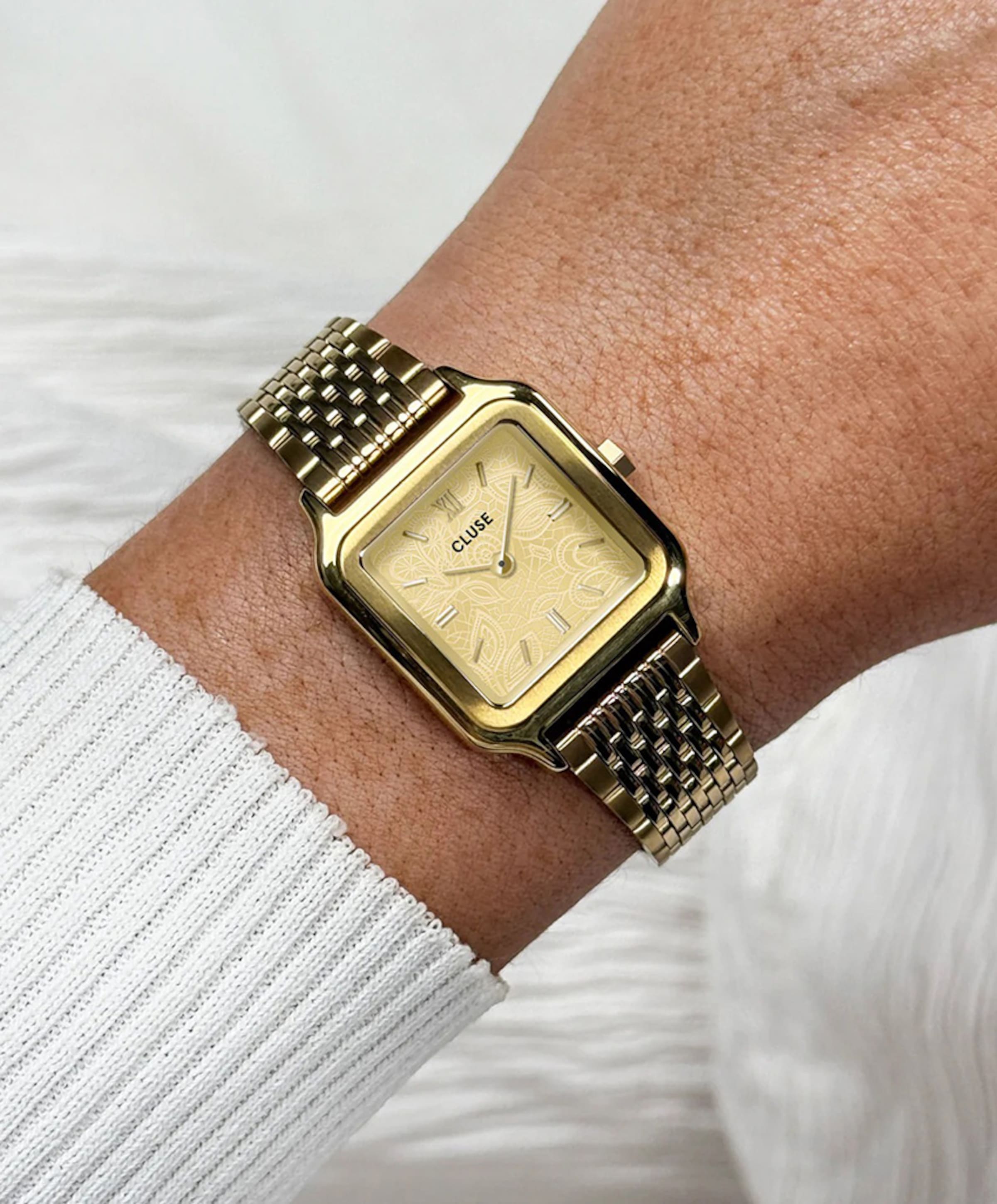 CLUSE Dames horloge goud