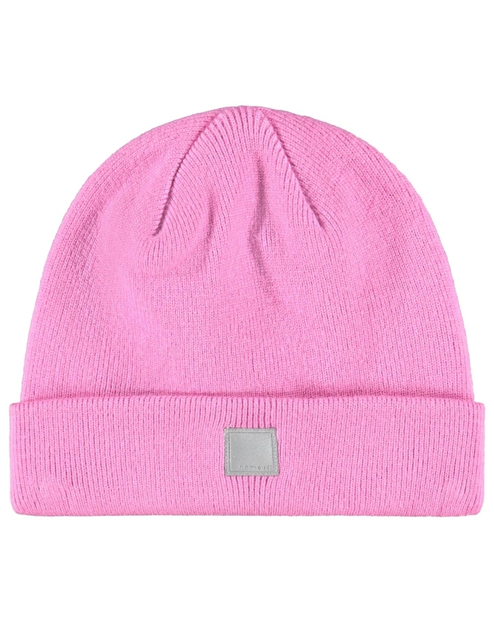 Strick-Mütze NMNMOSO in ibis rose