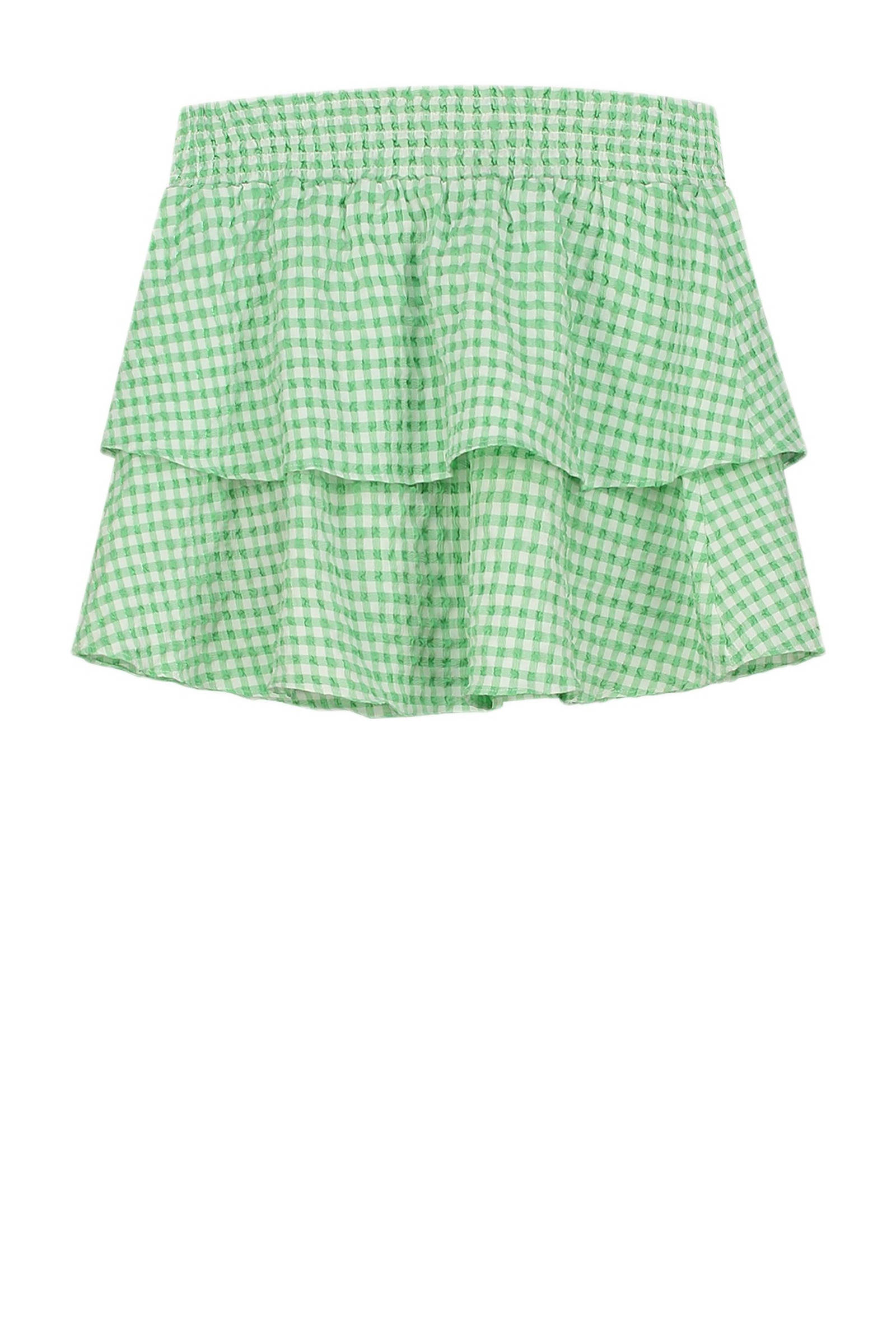 NIK&NIK geruite rok Lovi groen