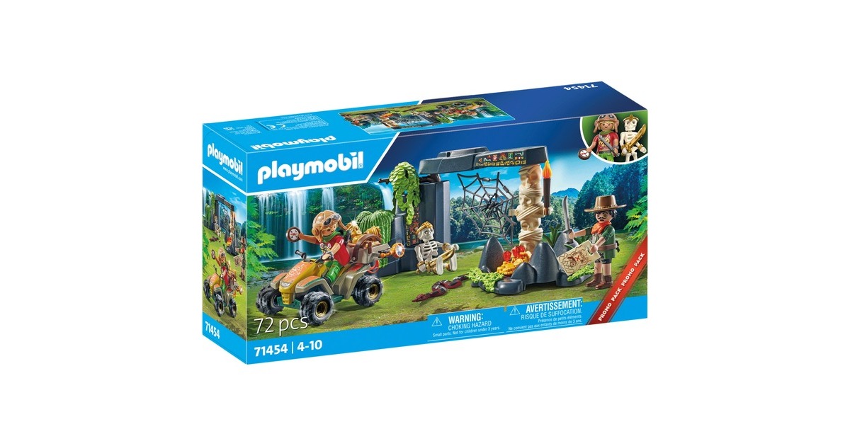 PLAYMOBILSports & Action - Schatzoeken in de jungle Constructiespeelgoed  (71454)
