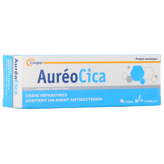 Aureocica crème réparatrice antibactérienne - Visage et corps