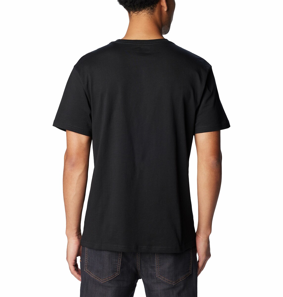 COLUMBIA<br>Camiseta de manga curta com logo no peito essencial