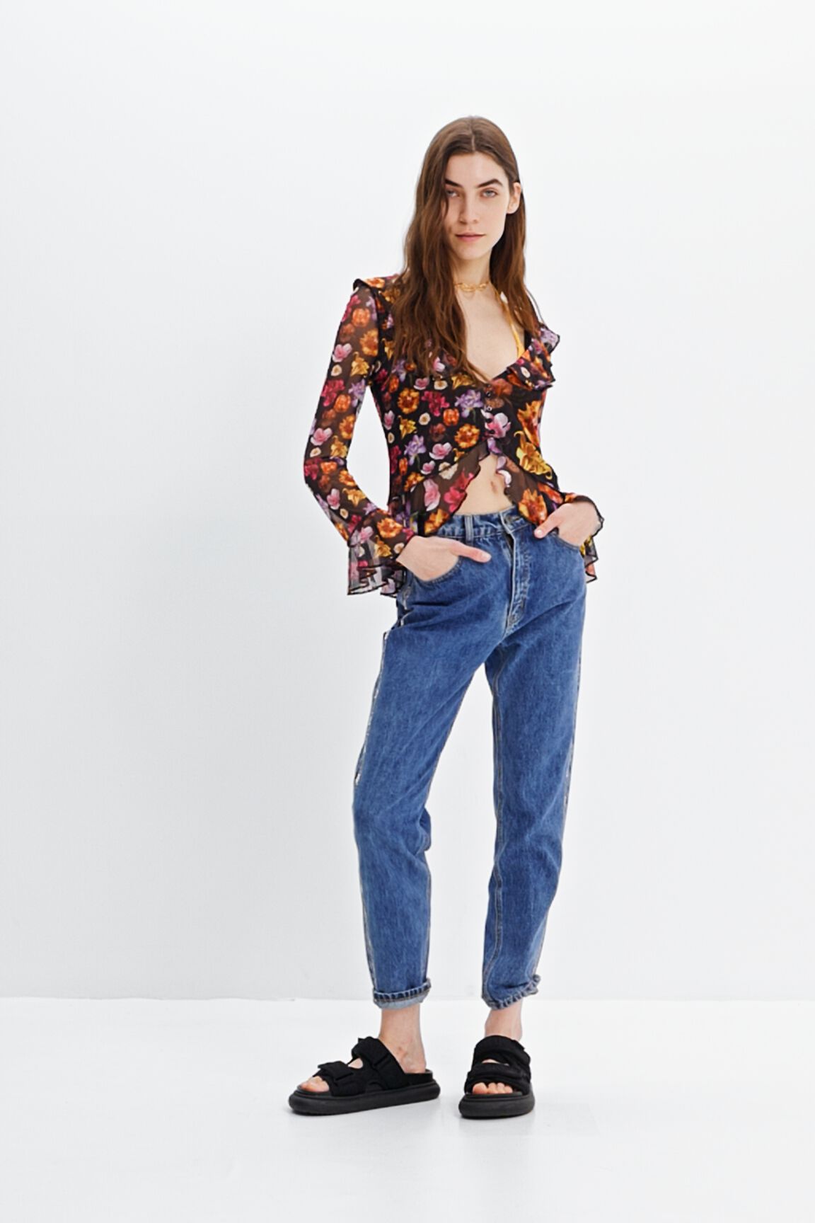 T-shirt volants M. Christian Lacroix