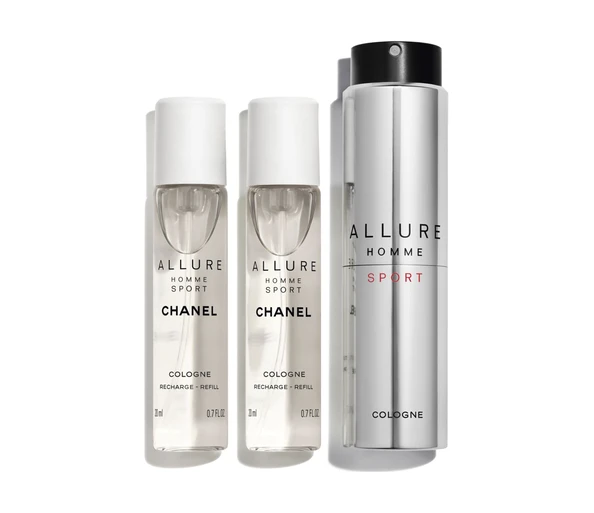 CHANEL ALLURE HOMME SPORT Twist and spray flacon rechargeable – cologne