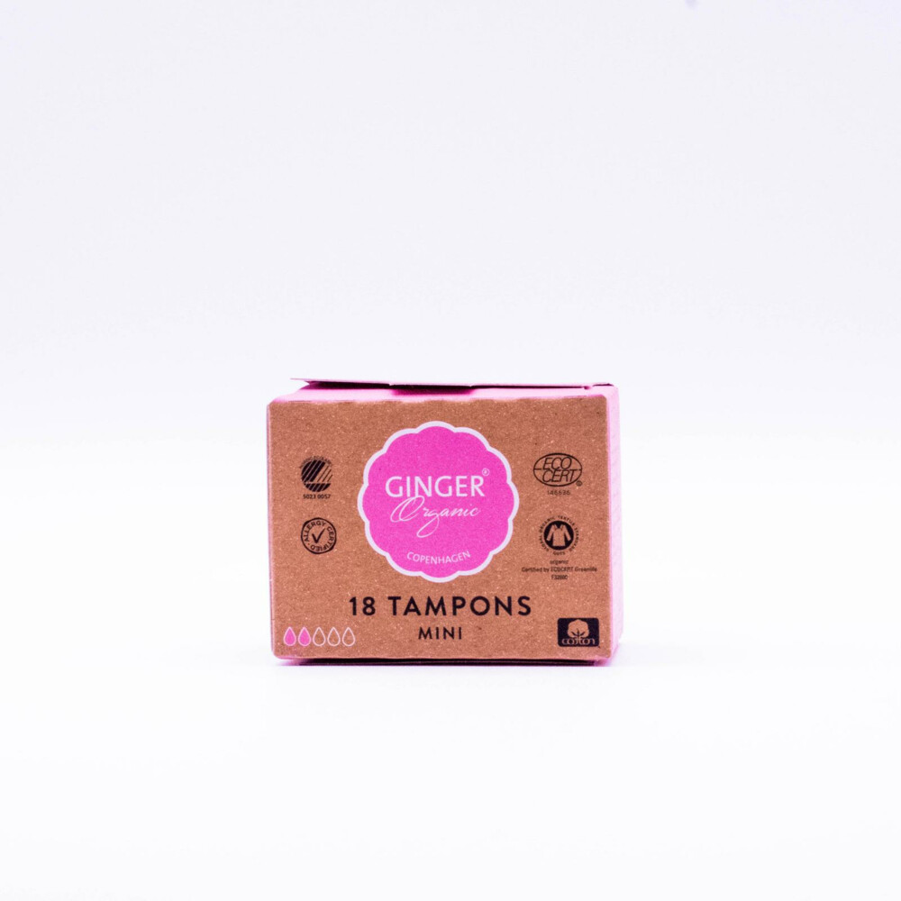 Ginger Organic Tampons Mini18 stuks