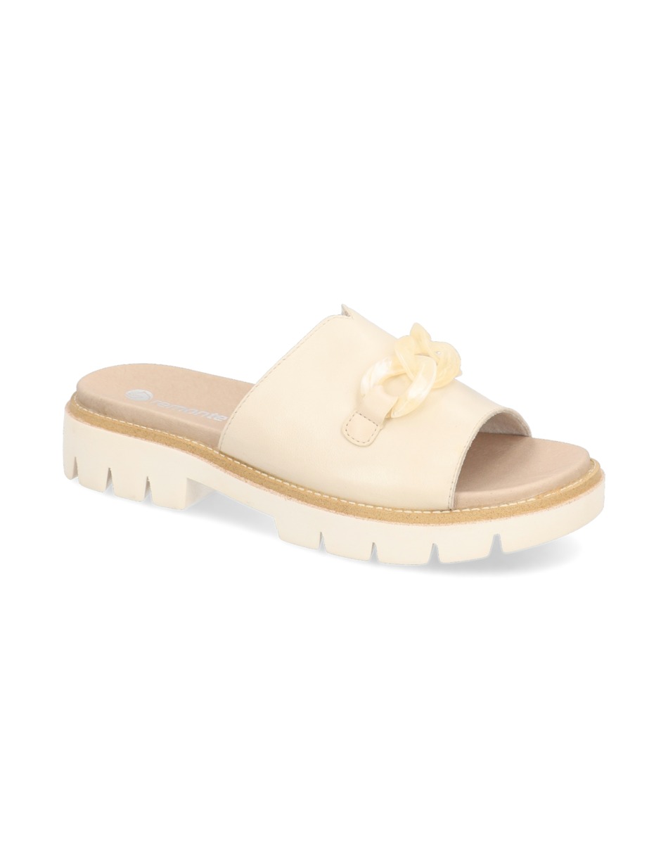 Glattleder Pantoffel