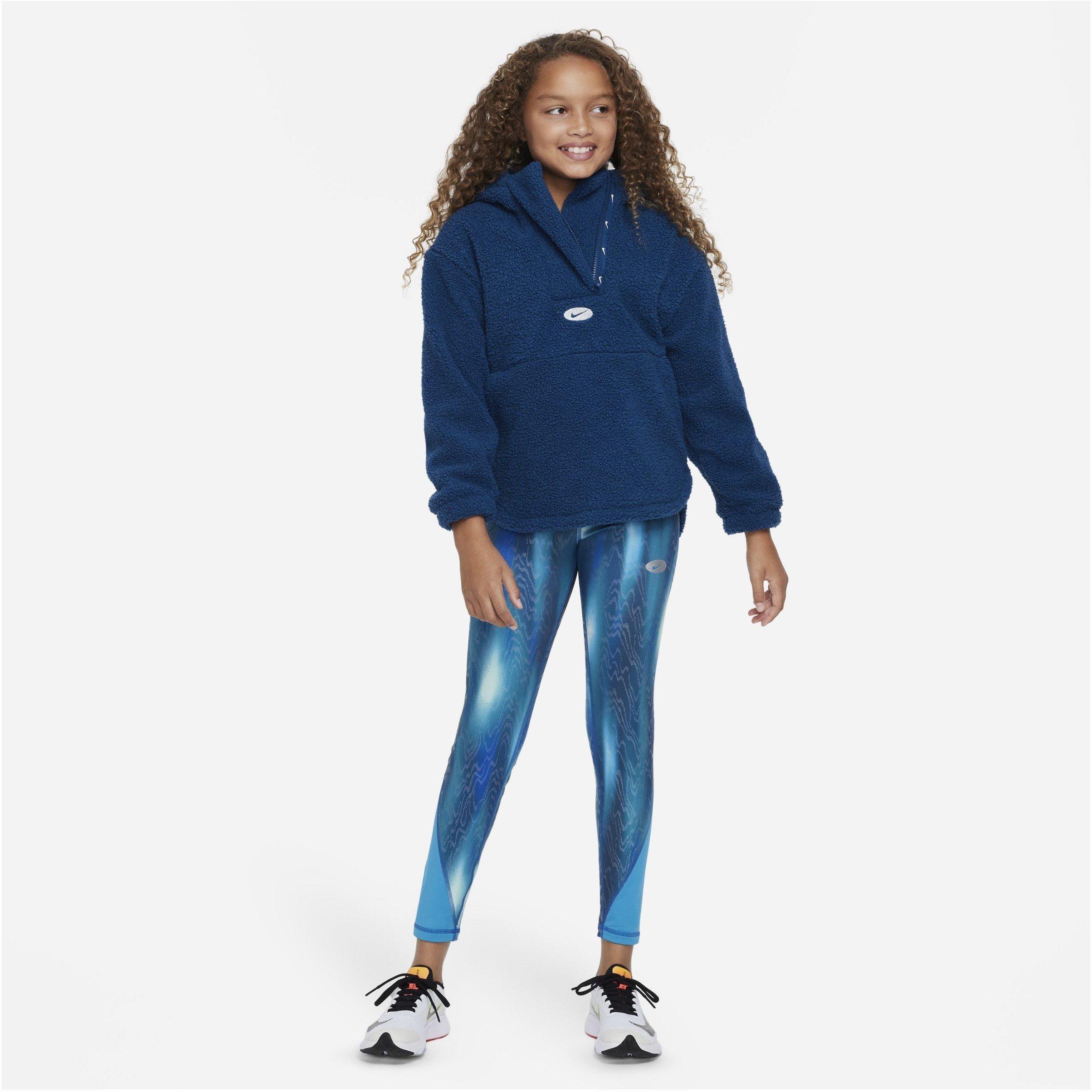 Nike Nike Pro Dri-Fit Icon Clash Big Kids' (Girls') Warm Printed Leggings