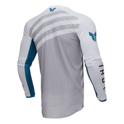 Maillot cross Thor LAUNCH RAID 2025 - Blanc / Gris