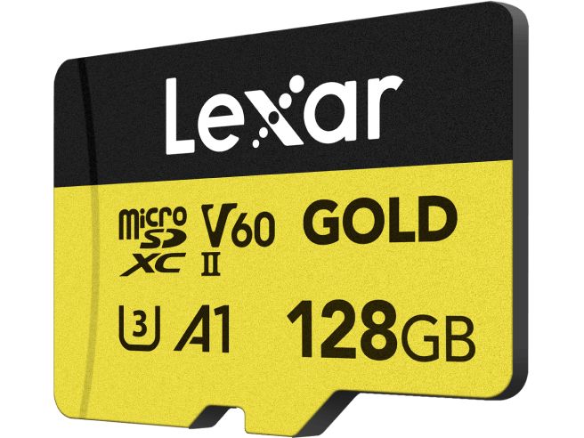 Lexar microSDXC-Karte Professional Gold 128 GB Professionelle MicroSDXC UHS-II-Karte