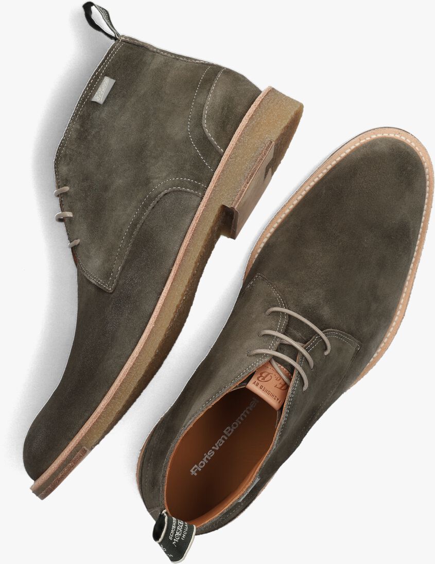 FLORIS VAN BOMMEL groene floris van bommel nette schoenen sfm-50128