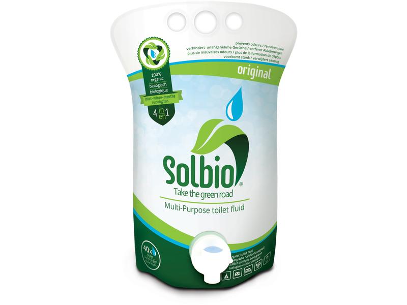 Solbio Toilettenflüssigkeit Original XL 1.6 L Toilettenflüssigkeit 40 Dosierungen
