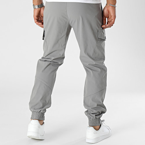 Pantalon Cargo Gris Clair
