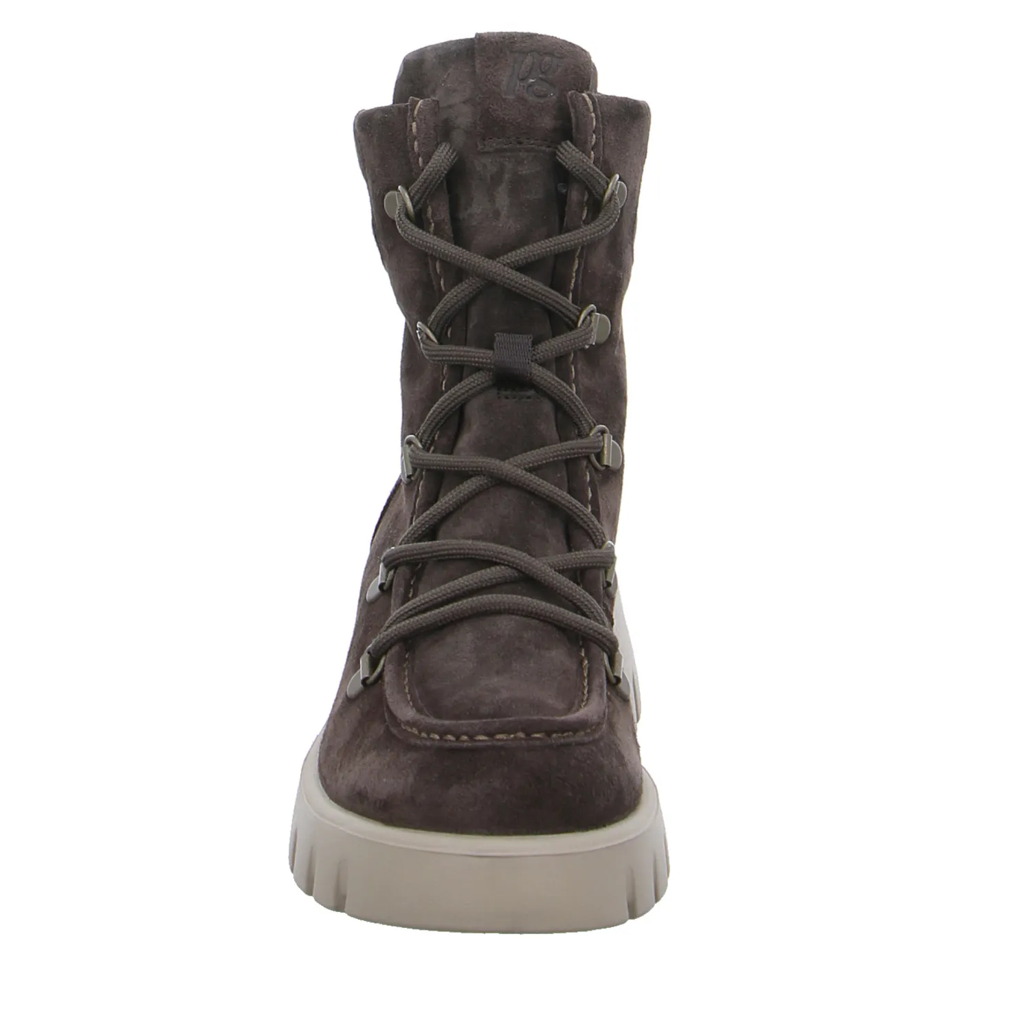 PAUL GREEN Boot Braun Leder