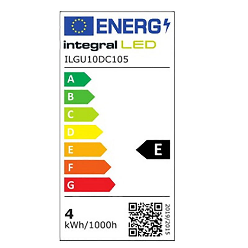 Integral LED spot glas GU10 SunDim 4.6W 380lm 1800K-2700K Dimbaar