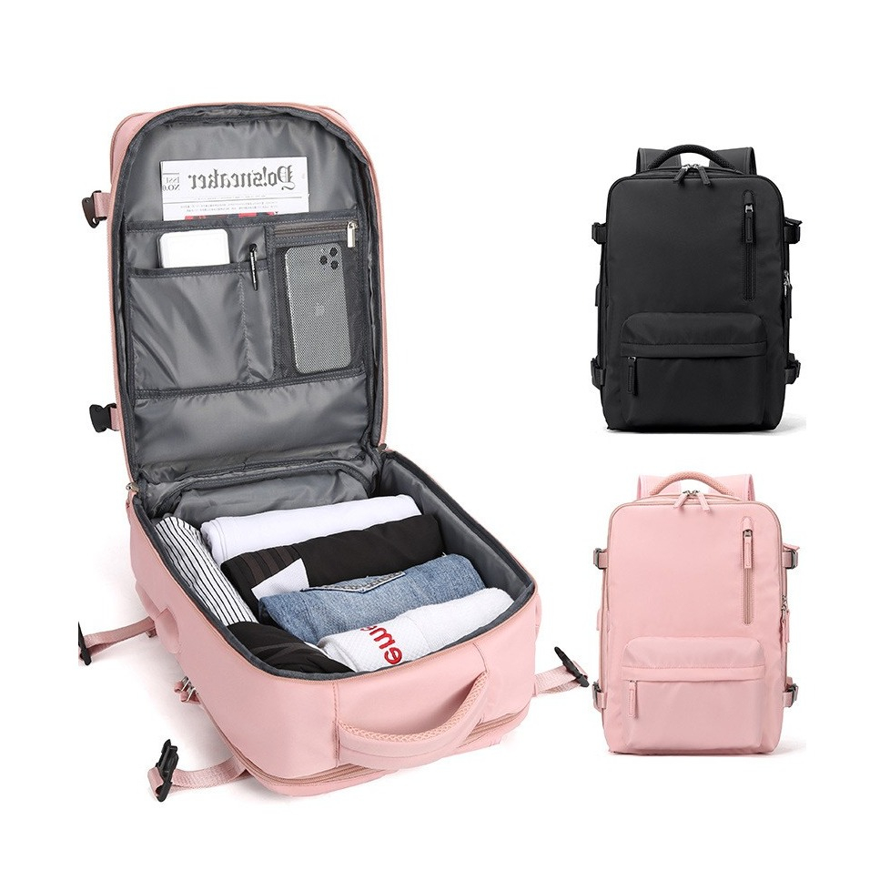 (31x45cm) Wasserabweisende Reise Tasche mit Schuh- / Nassfach / Laptop Fach bis 15.6