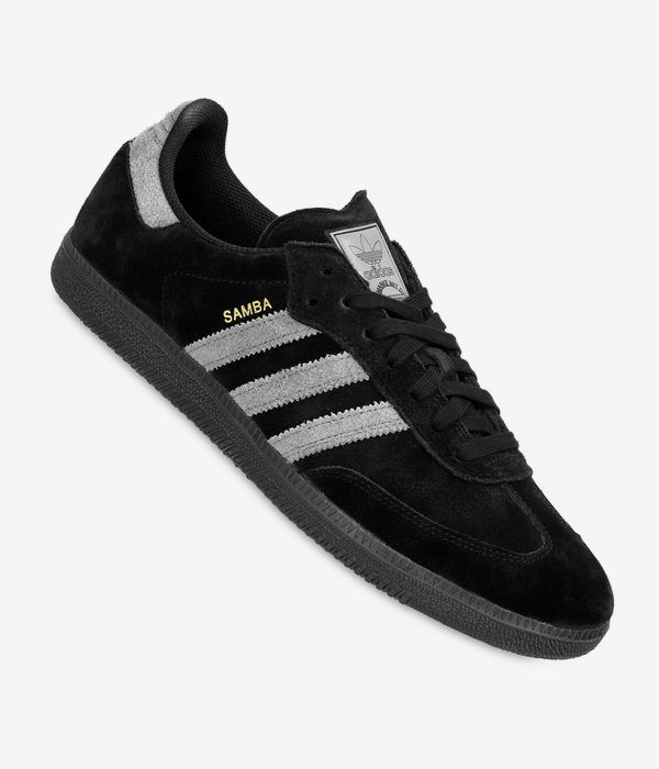 adidas Skateboarding Samba ADV Schuh (core black grey four gold)