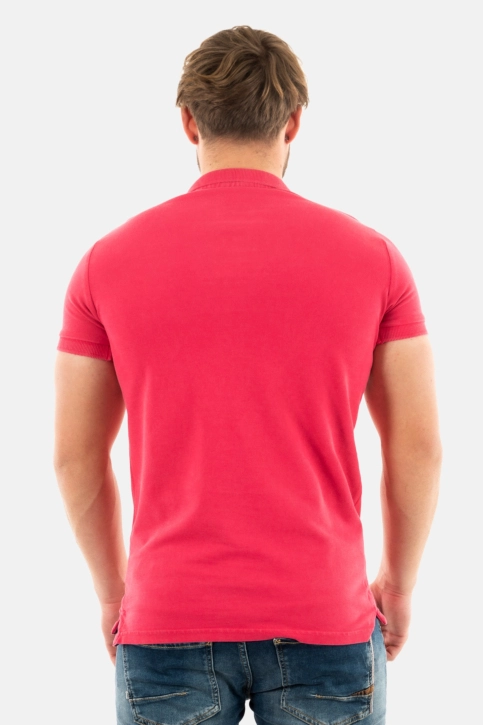 Polos superdry vint destroy fa9 raspberry pink