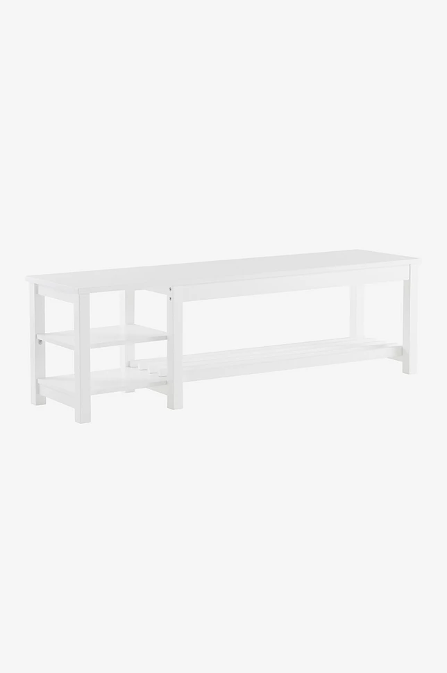 LUEVEN benk/skohylle 150 cm