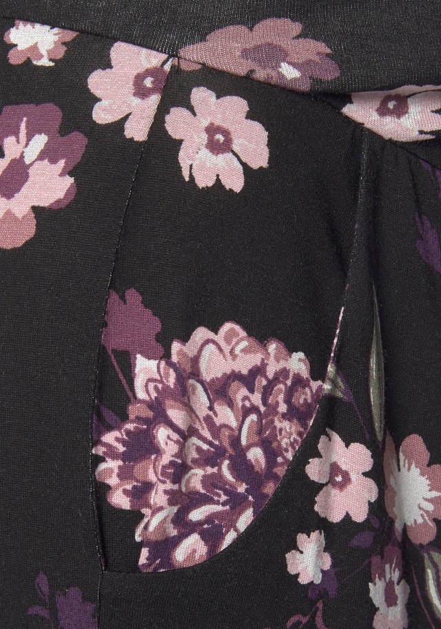 Neun Monate Umstandshose »Haremshose für Schwangerschaft und Stillzeit«  , in bequemer Passform und mit Blumenmuster