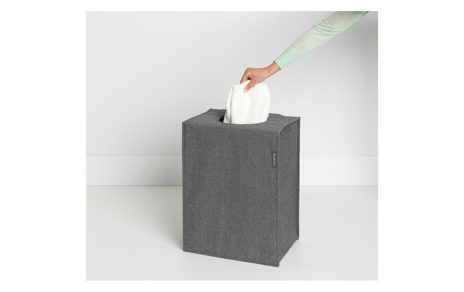Wäschesammler faltbar, 55 Liter, SchwarzWäschesack