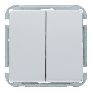 GAMMA Everest Serieschakelaar Aluminium