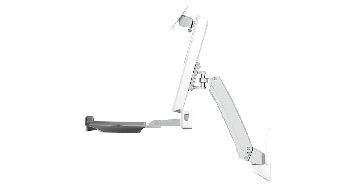 ICY BOXIB-MS600-W monitorarm  (Wit)