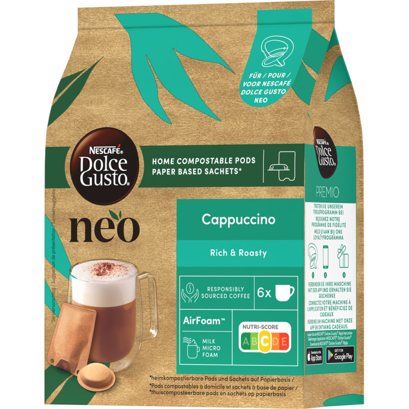 Nescafé Dolce Gusto Neo cappuccino capsules