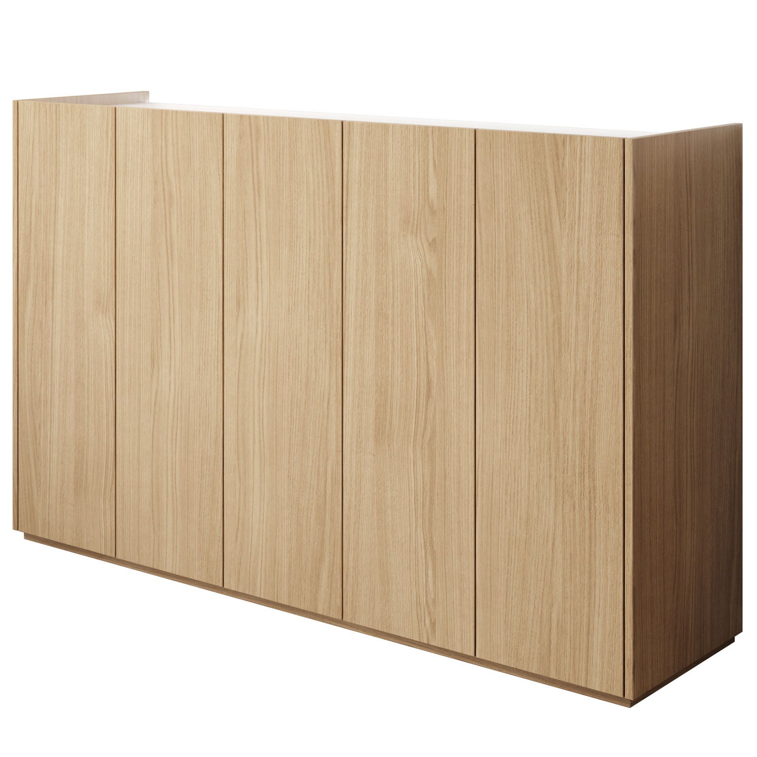 Meubella - Schoenenkast Encore - Eiken - 156 cm