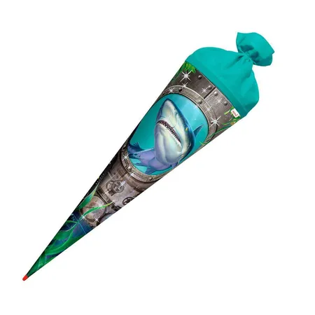 Roth Schultüte Hai 70cm rund