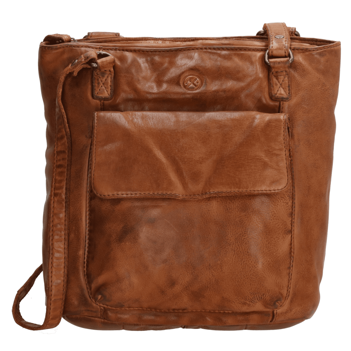 Hide & Stitches Paint Rock Shopper /- Rugzak Cognac