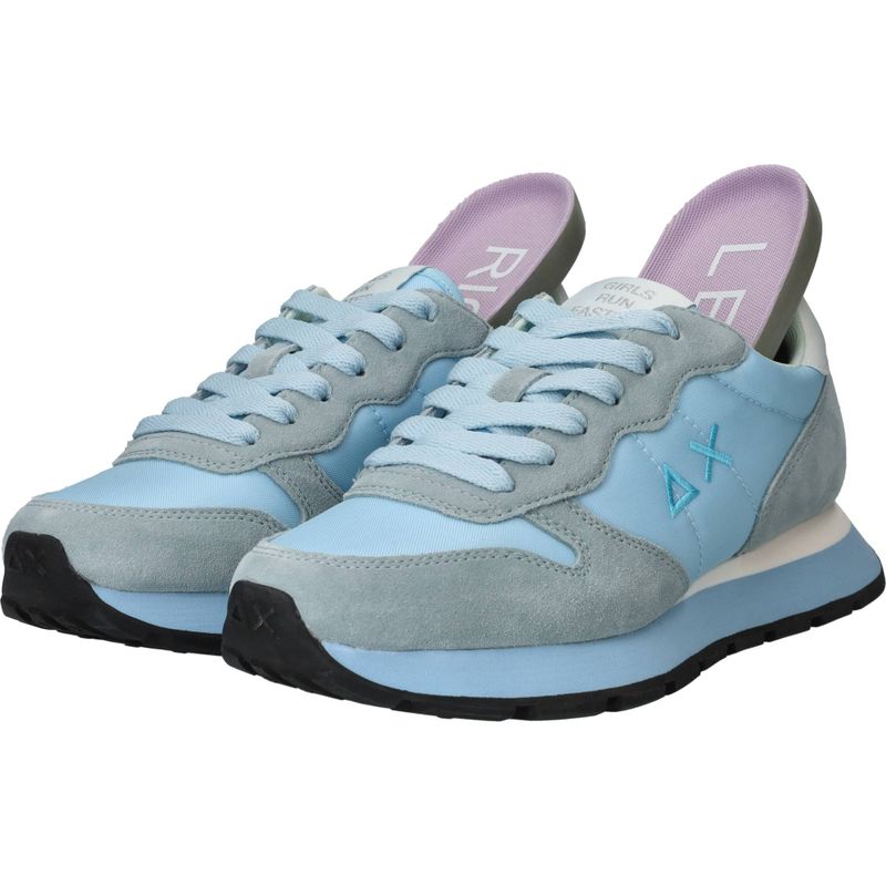 Sun 68 Ally Solid Nylon Sneakers Blauw Dames