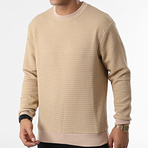 Sweat Crewneck OTS-15 Beige