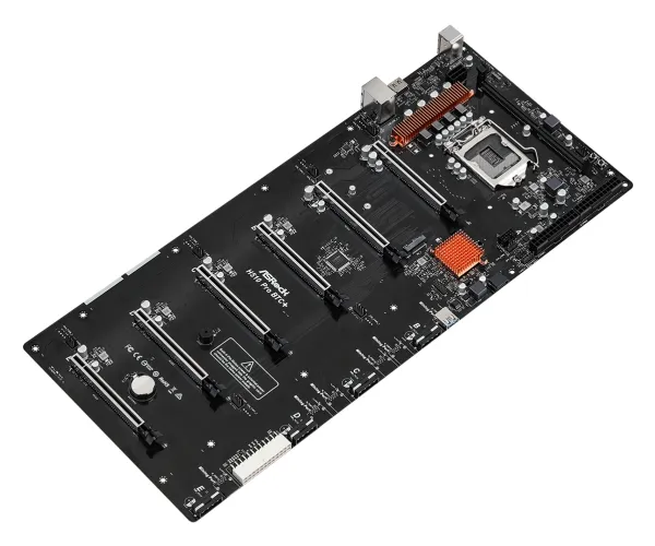 [OUTLET] - ASRock H510 Pro BTC  - Bundkort - LGA1200 sokkel - H510 Chipset - USB 3.2 Gen 1 - Gigabit LAN - onboard grafik (CPU påkrævet)