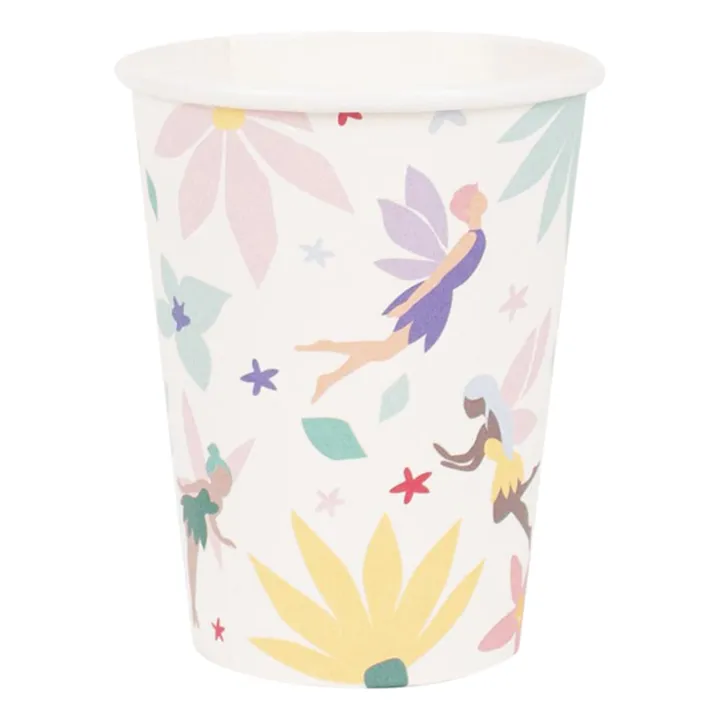 My Little Day Gobelets en carton Fées - Lot de 8