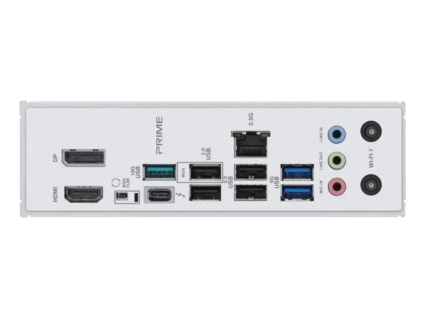ASUS PRIME Z890-P WIFI - Bundkort - ATX - LGA1851 sokkel - Z890 Chipset - USB4, USB 3.2 Gen 2, USB 3.2 Gen 1, USB-C 3.2 Gen 1 - Wi-Fi 7, Bluetooth, 2.5 Gigabit LAN - onboard grafik (CPU påkrævet) - HD Audio (8-kanaler)