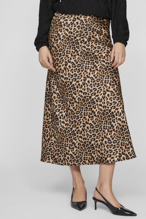 Vila beige dames rok