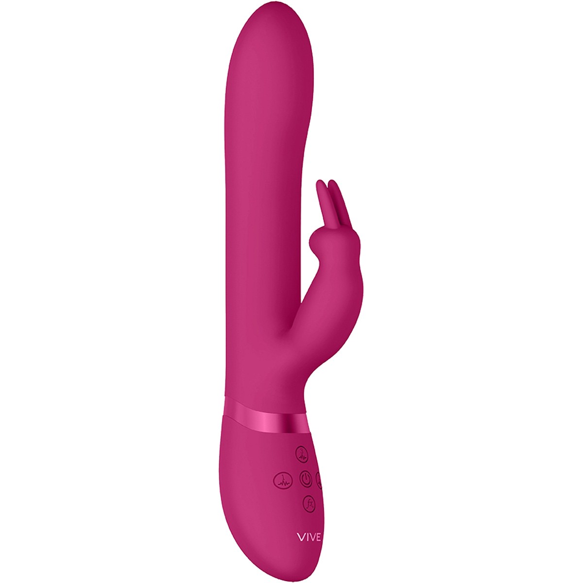 Vibromasseur rabbit - Amoris - Rose