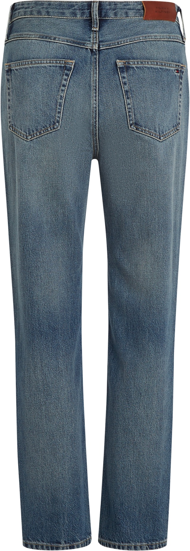 Tommy Hilfiger Straight-Jeans »CLASSIC STRAIGHT HW A TWIST BETH« mit Tommy Hilfiger Logo-Badge