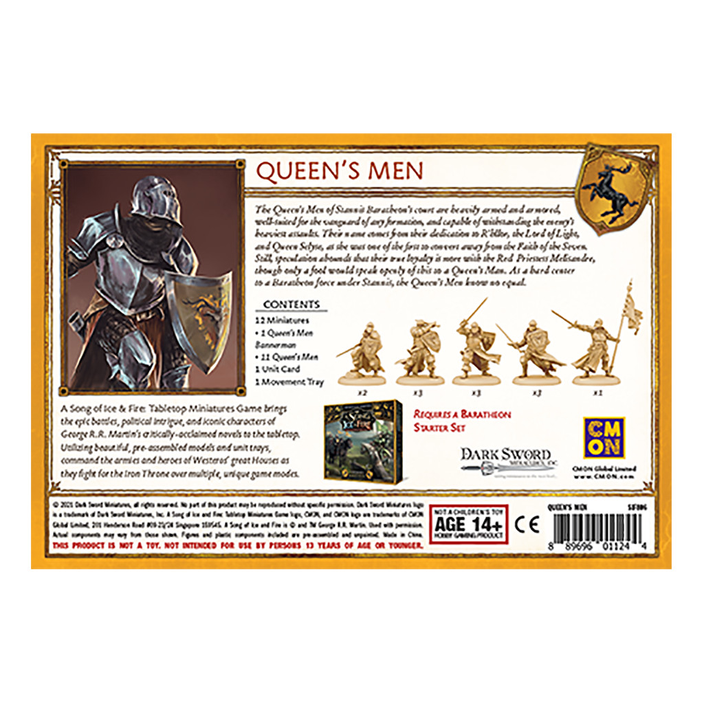 Le Trône de Fer : le Jeu de Figurines - Hommes de la Reine