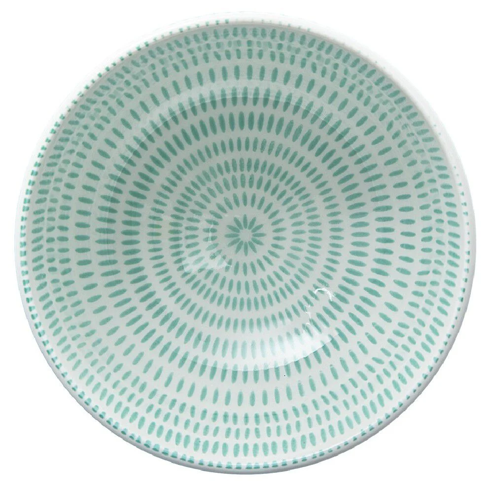 Coupelle porcelaine décor géométrique