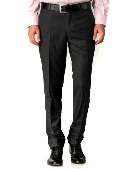 Men's Classic Dark Grey Trousers