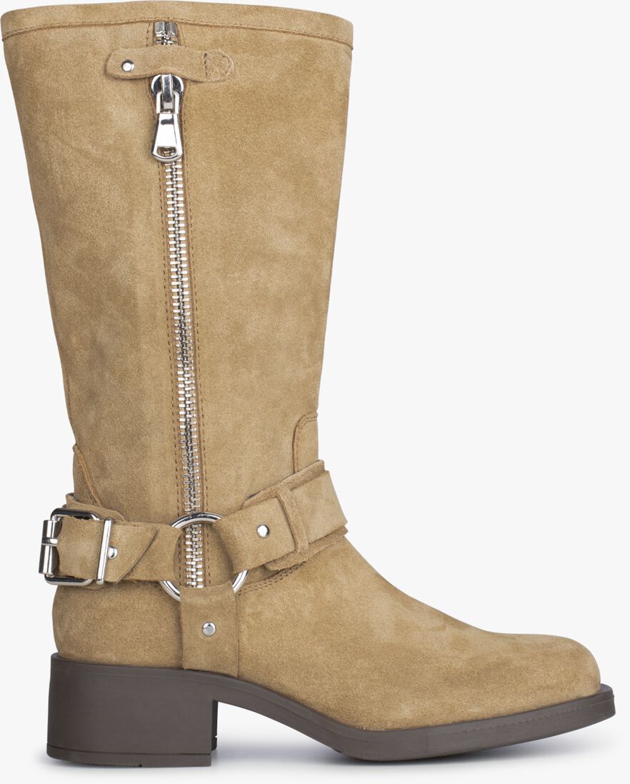 PS POELMAN beige ps poelman biker boots modular
