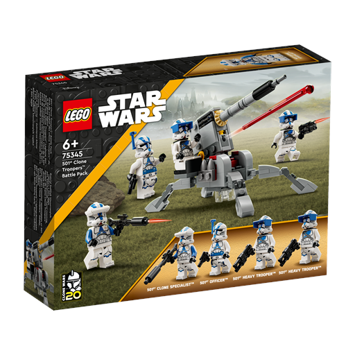 LEGO Star Wars Battle Pack Med Klonsoldatoer Fra 501 Legion - 75345