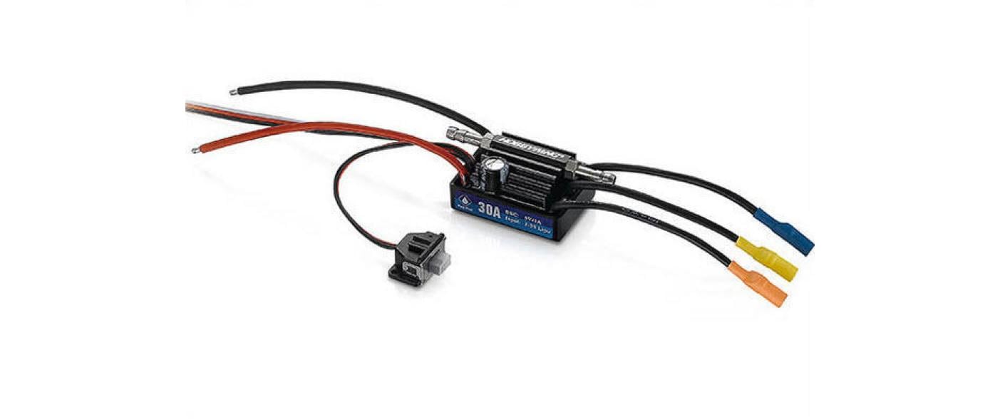 Regler Seaking 30A V3Brushless Regler für Bootsmodelle
